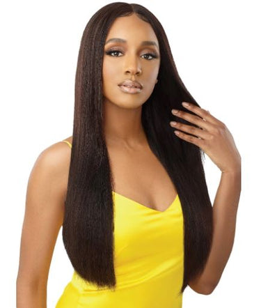 OUTRE My Tresses Black Label 100% Unprocessed Human Hair Lace Front Wig 28